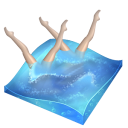 Swimming Synchronized Icon 128x128 png